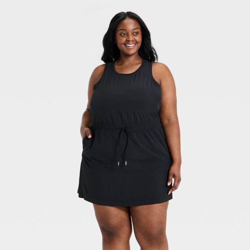 All In Motion - Women's Active Light Travel Dress - All In Motion  Black
